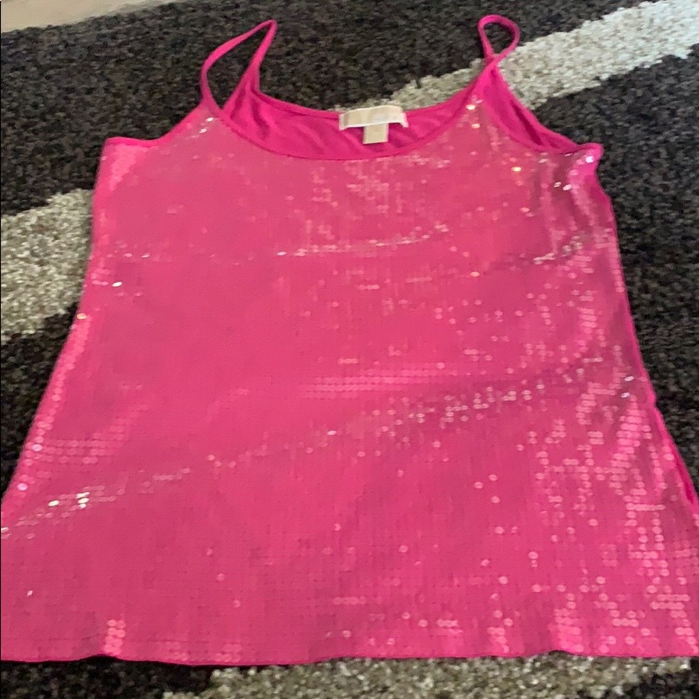 Pink tank top